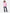 Gym + Coffee Women's Daily Snap Collar Sierra Sweatshirt in Ballet Pink