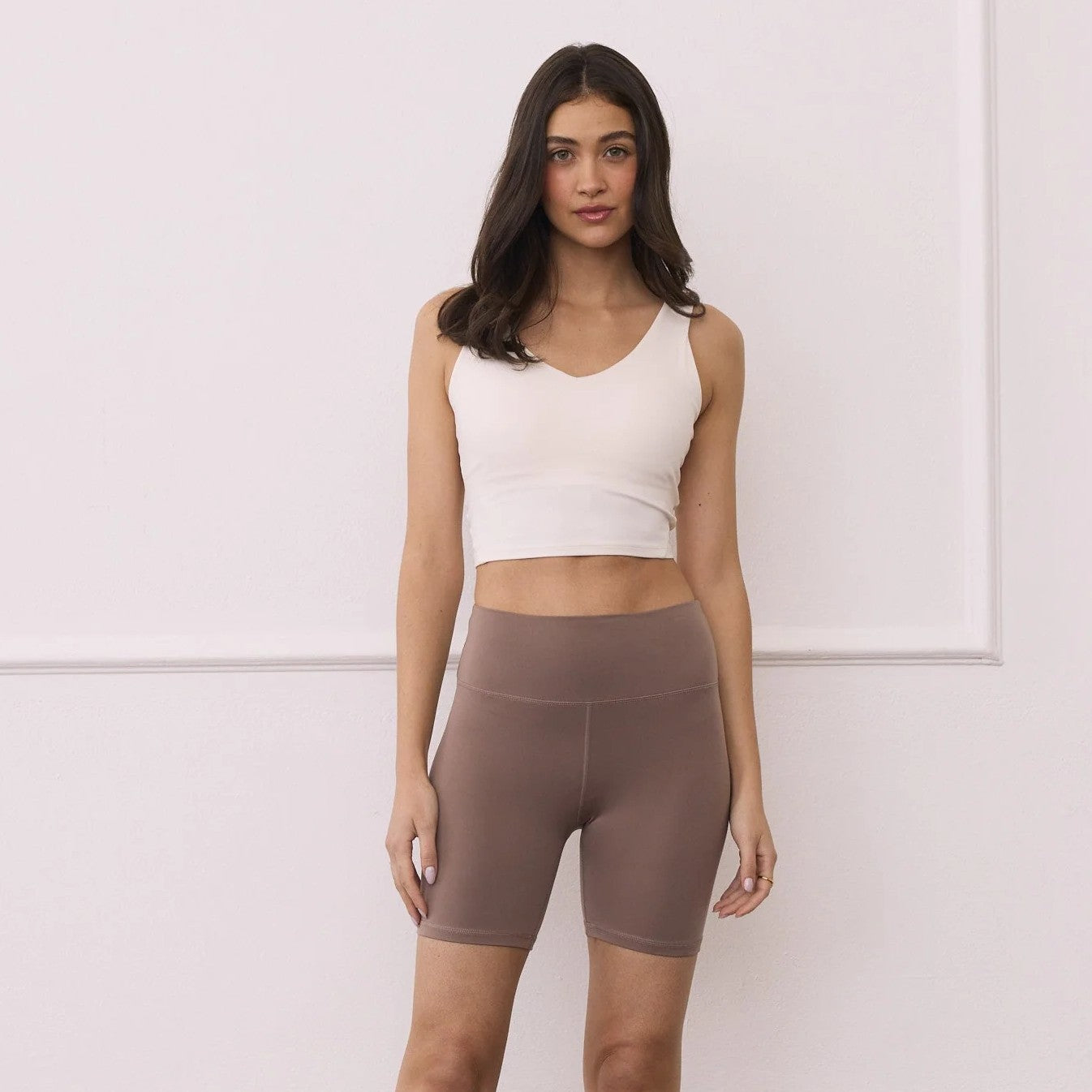 Gym+Coffee Soft-Motion 5" Bike Short W Pebble