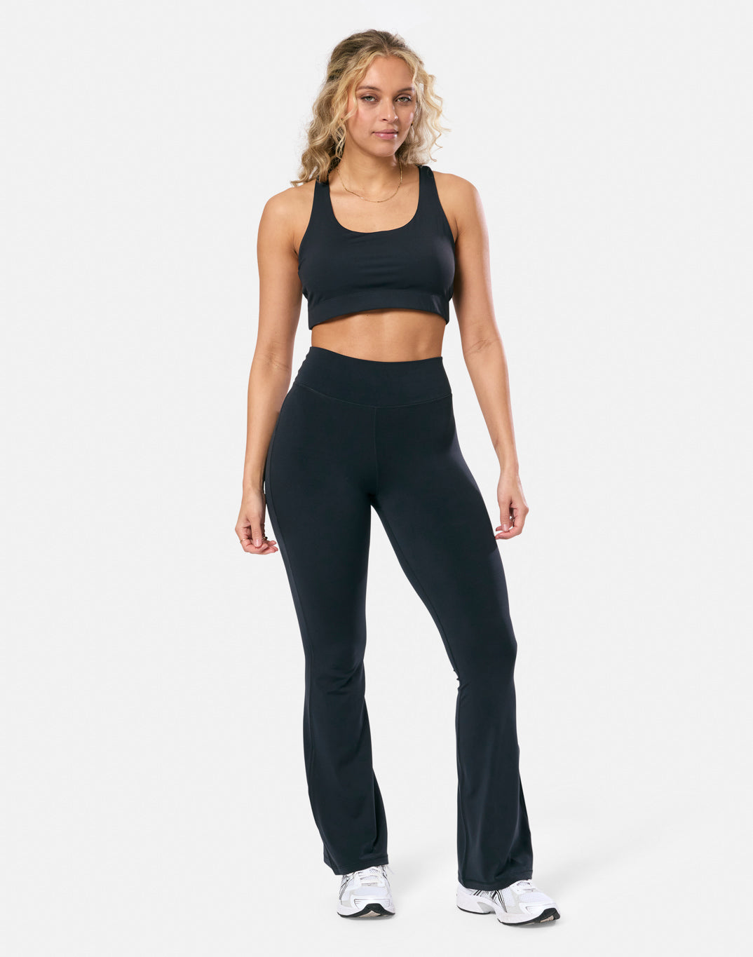 Gym + Coffee Soft Motion Flares W Black