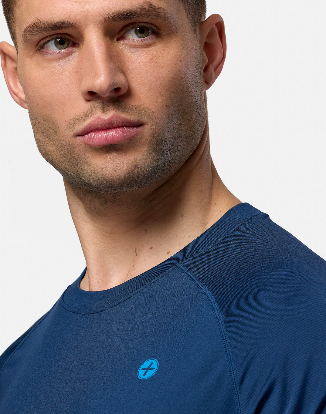 Gym + Coffee Relentless Tee M Petrol Blue