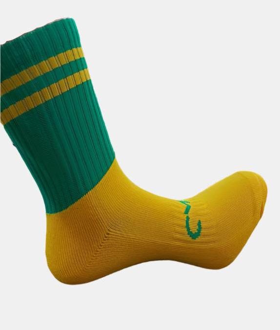 CMAC Midi Sock Green/Amber