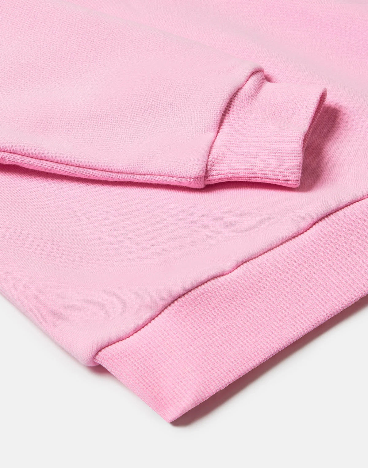 Gym+Coffee Kids Snap Collar Sierra Sweatshirt in Pink Blossom