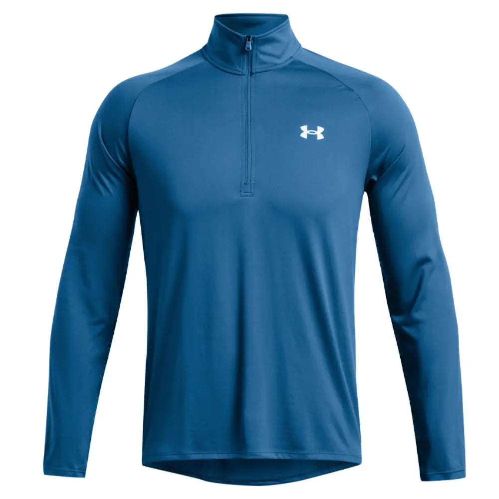 UA Tech™ ½ Zip Long Sleeve M Blue