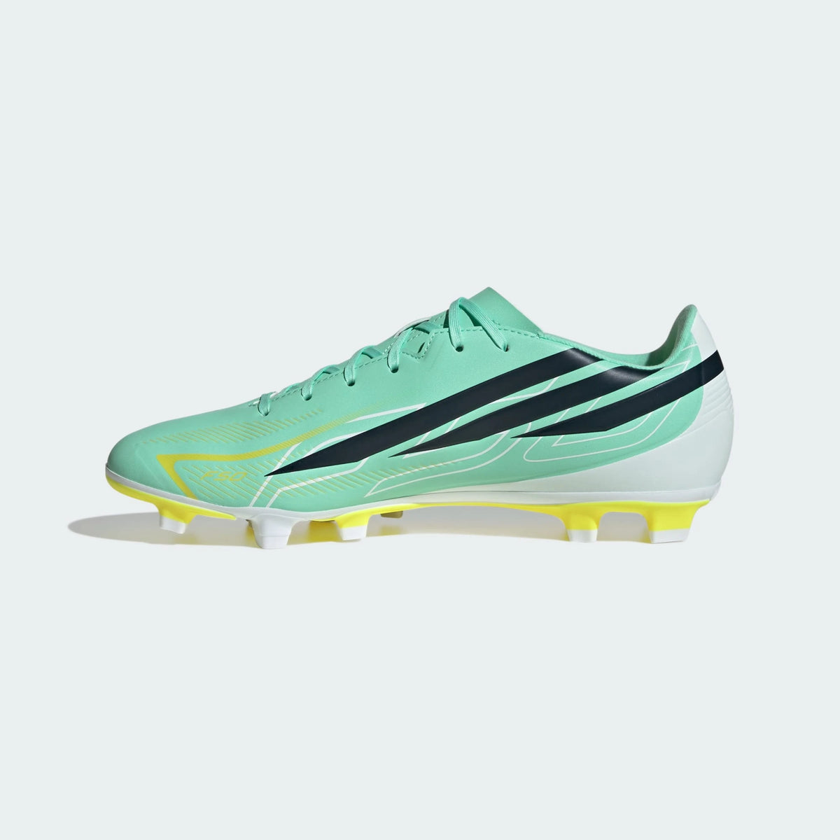 Adidas PREDATOR LEAGUE Fold-Over Tongue Firm Ground Soccer Cleats - Pulse Mint / Night Navy