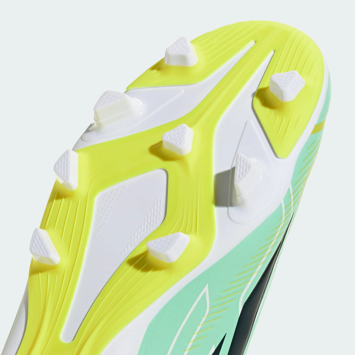 Adidas PREDATOR LEAGUE Fold-Over Tongue Firm Ground Soccer Cleats - Pulse Mint / Night Navy