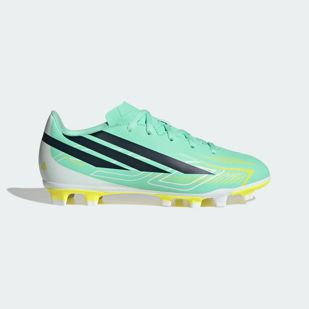 Adidas F50 HYPERFAST CLUB Multi Ground Football Boots Kids -  Pulse Mint / Night Navy