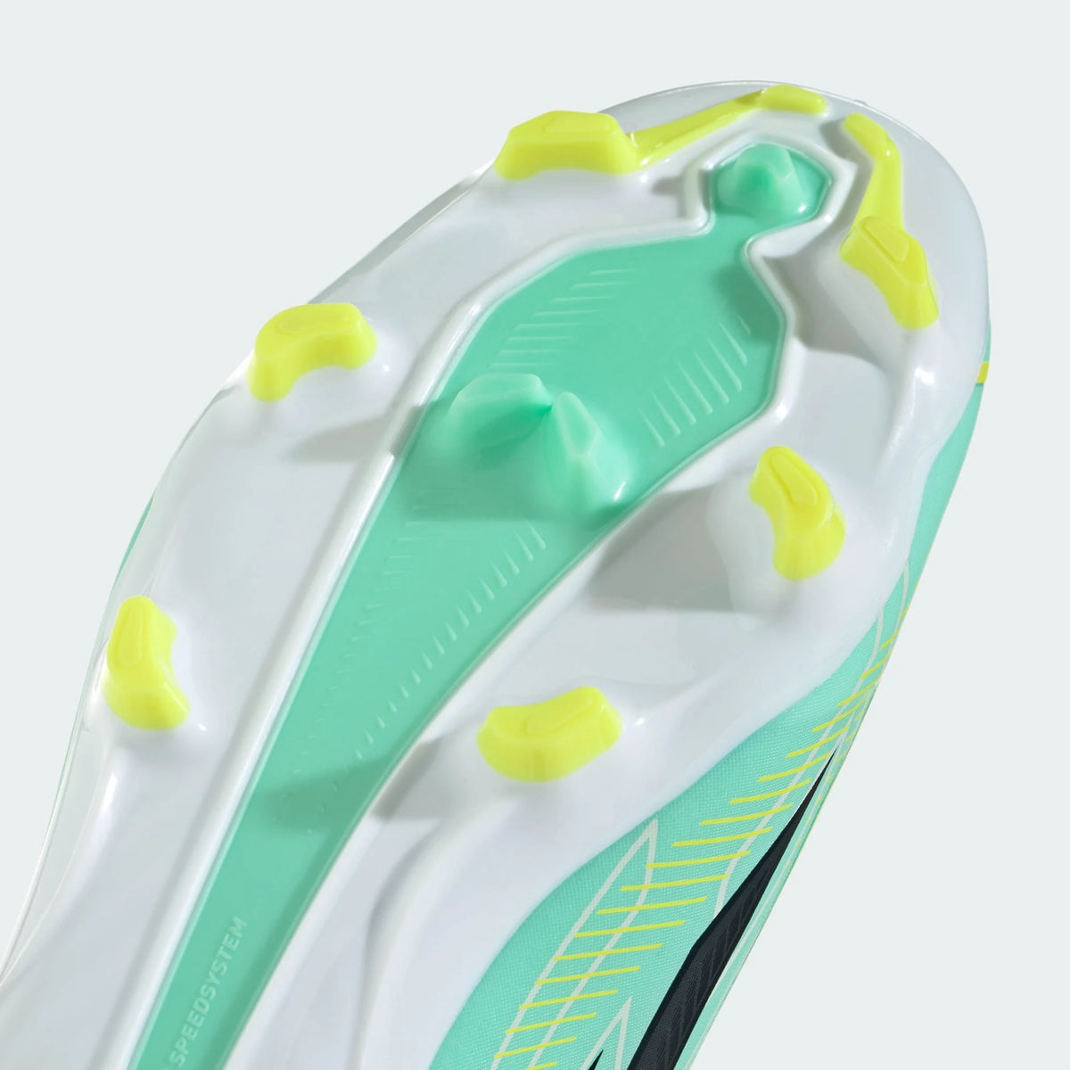 Adidas F50 HYPERFAST LEAGUE Firm Ground Football Boots - Pulse Mint / Night Navy