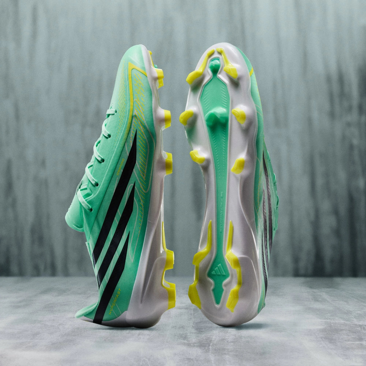 Adidas F50 HYPERFAST LEAGUE Firm Ground Football Boots - Pulse Mint / Night Navy