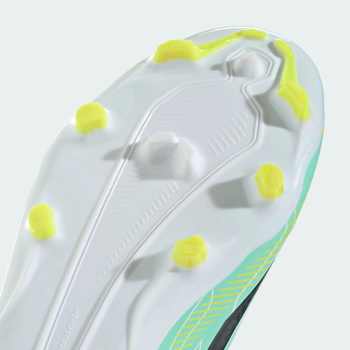 Adidas F50 HYPERFAST LEAGUE FG Football Boots Kids - Pulse Mint/Night Navy