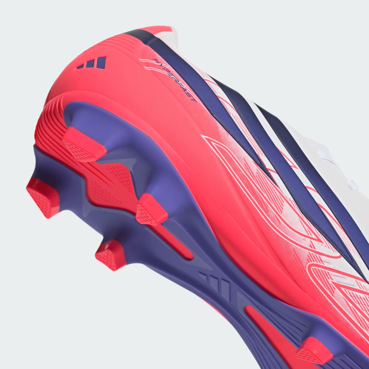 Adidas F50 Hyperfast Club FG/MG Boots A Wht/Pnk/Blu
