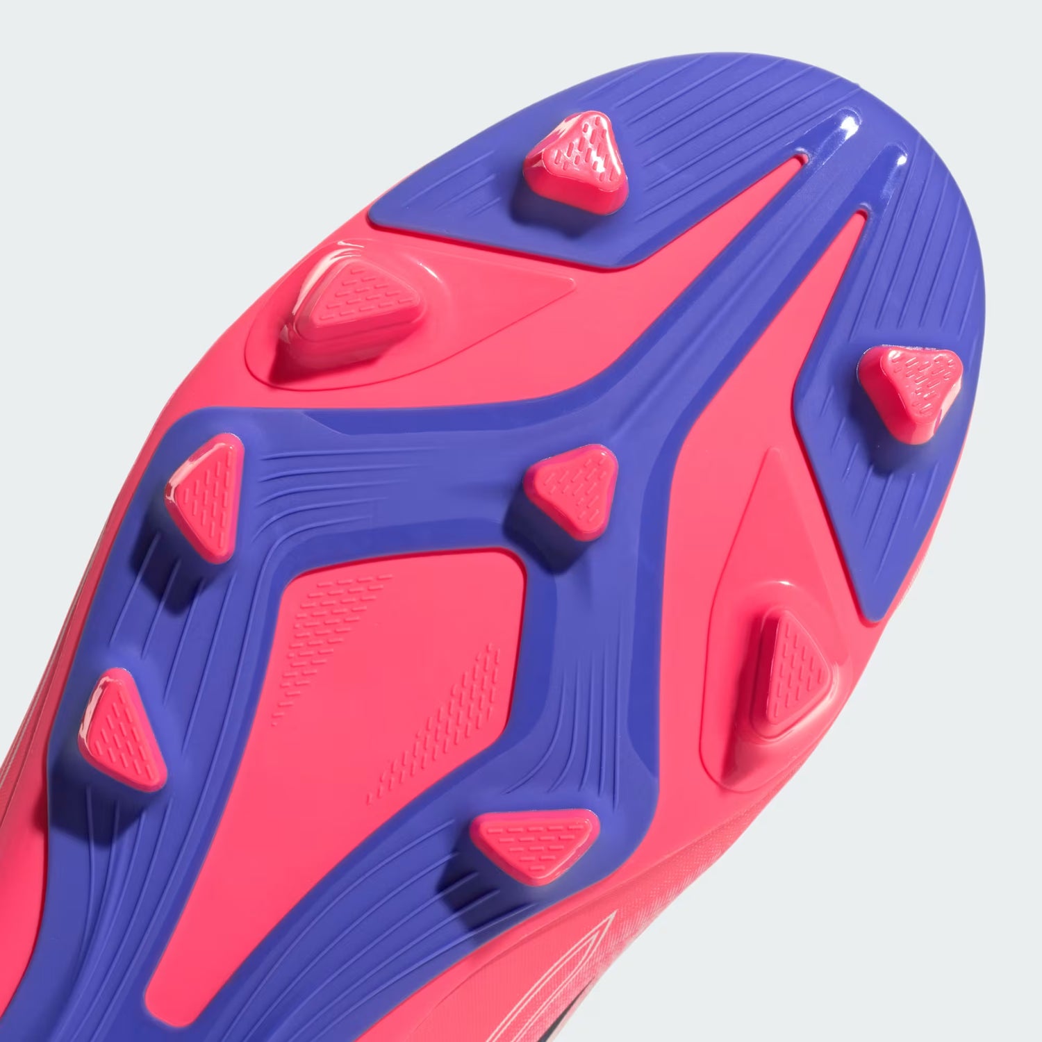 Adidas F50 Hyperfast Club FG Boots K Wht/Pnk/Blu