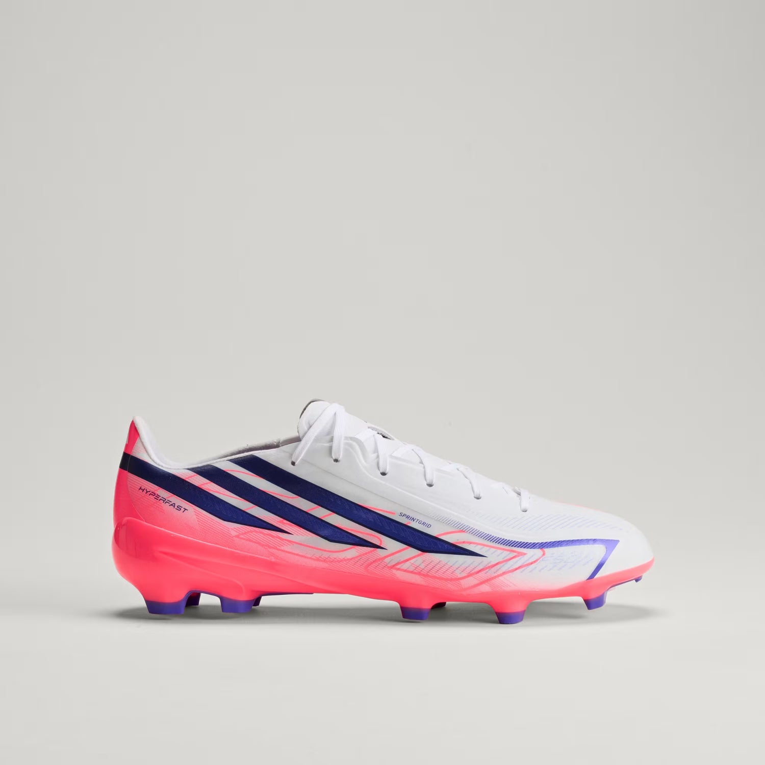 Adidas F50 Hyperfast League FG/MG Boots A Cloud White/Purple