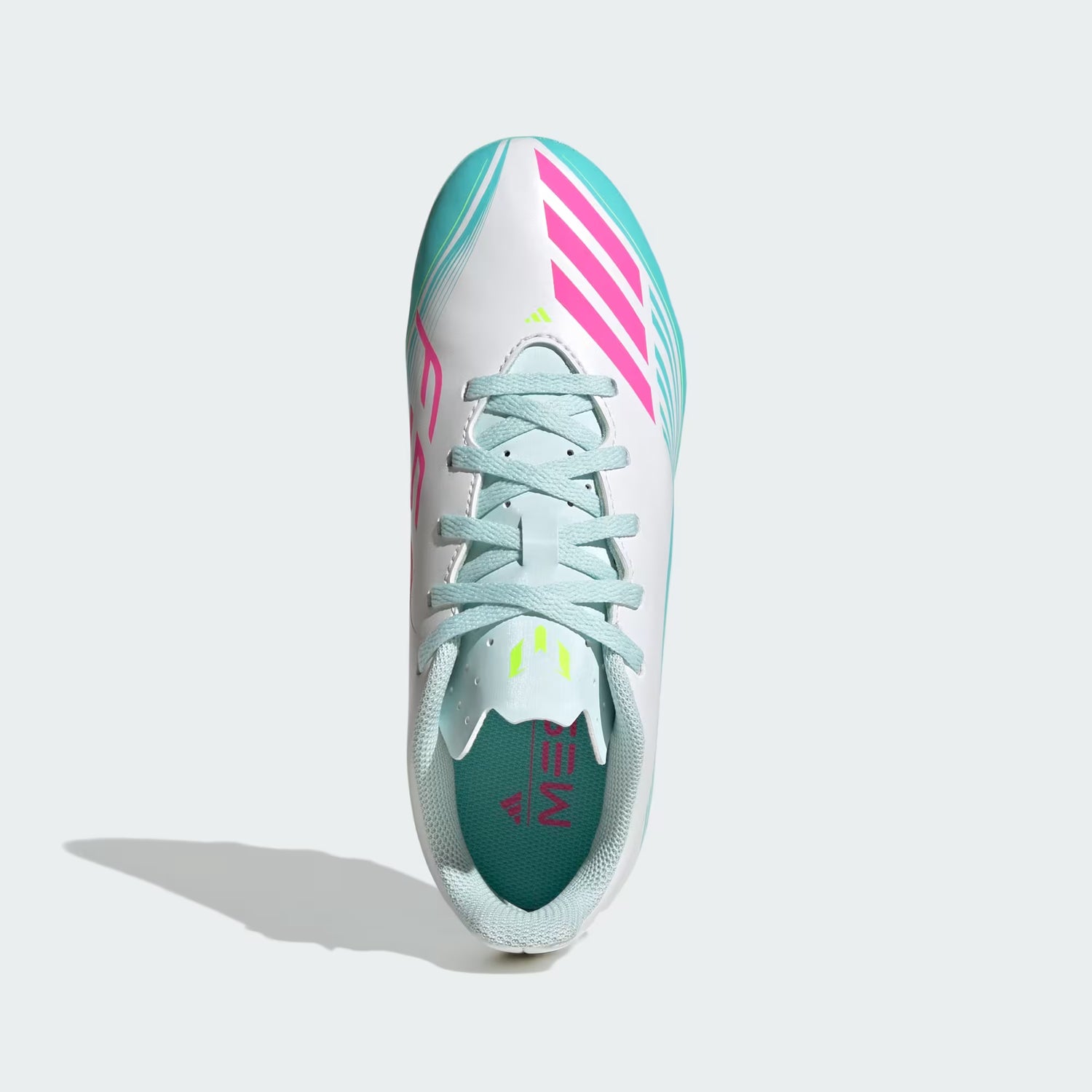 Adidas F50 Messi Club FG/MG Boots K Turq/Silv