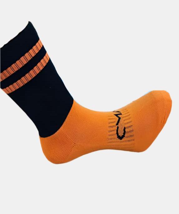 CMAC Midi Sock Black/Orange