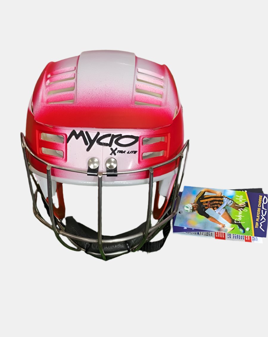 MYCRO Hurling Helmet Spray Red/Wht