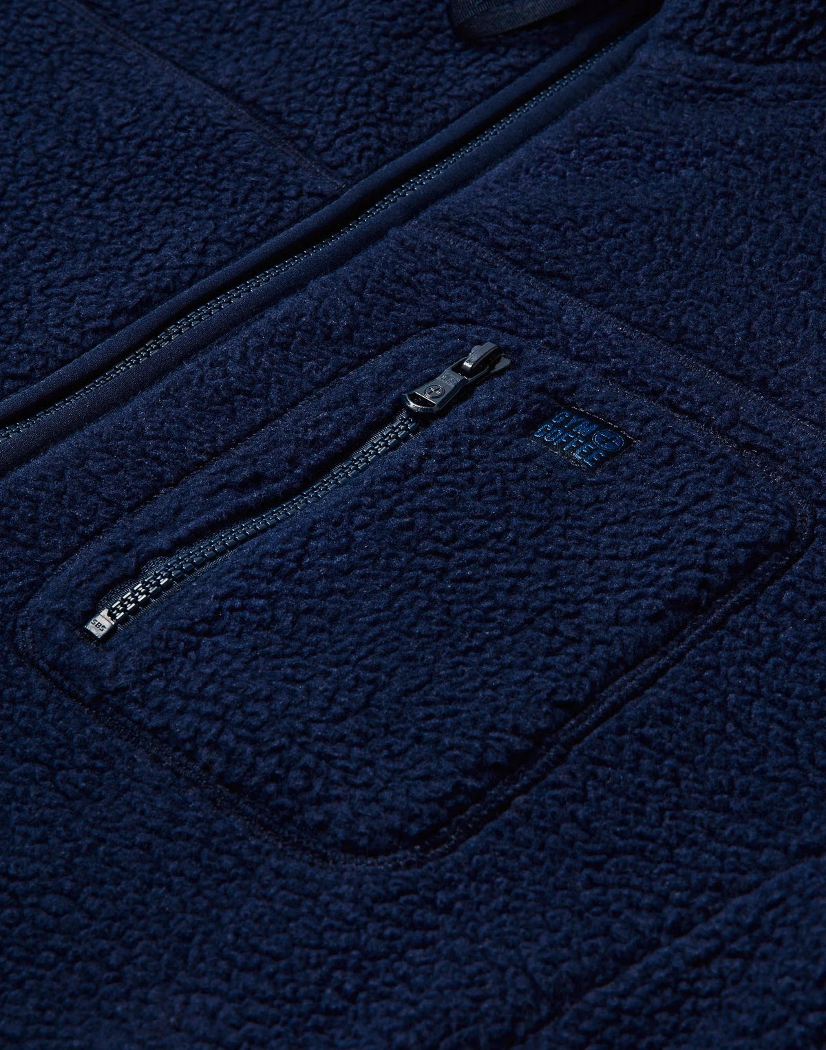 Gym + Coffee Women's Horizon Longline Full Zip in Twilight Navy