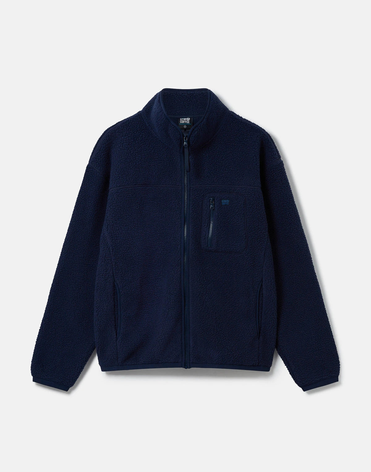 Gym + Coffee Women's Horizon Longline Full Zip in Twilight Navy