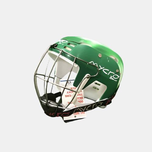 MYCRO Hurling Helmet Spray Grn/Wht