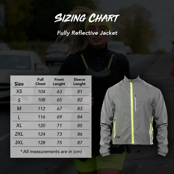 Bodylite Fully Reflective Running Jacket