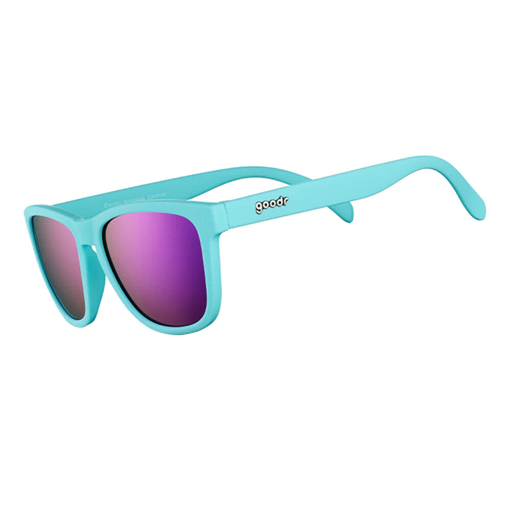 Goodr OG's Sunglasses Electric Dinotopia Carnival