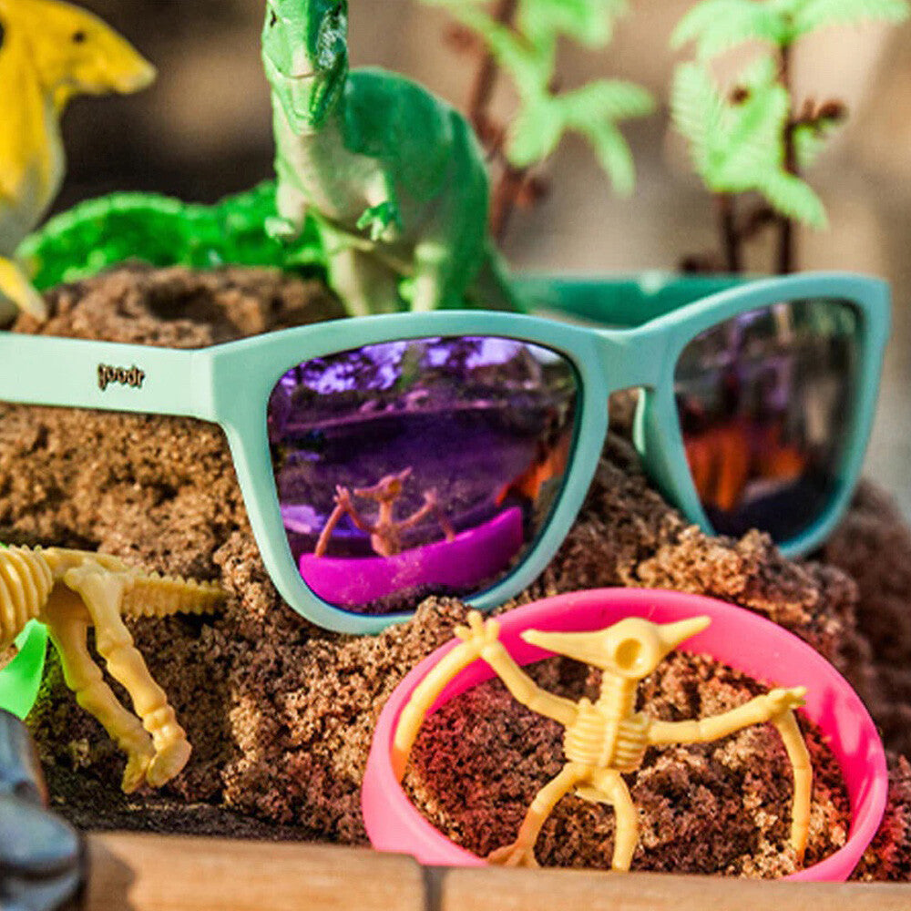 Goodr OG's Sunglasses Electric Dinotopia Carnival