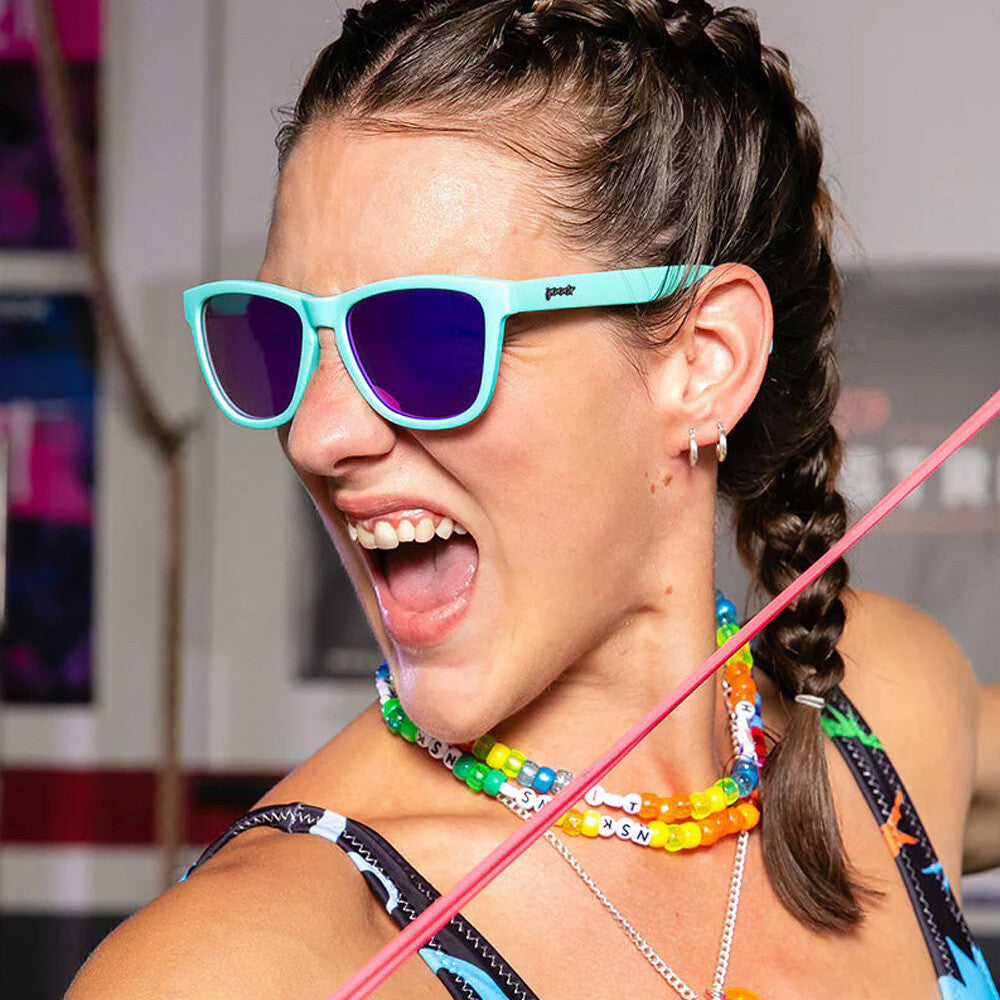 Goodr OG's Sunglasses Electric Dinotopia Carnival