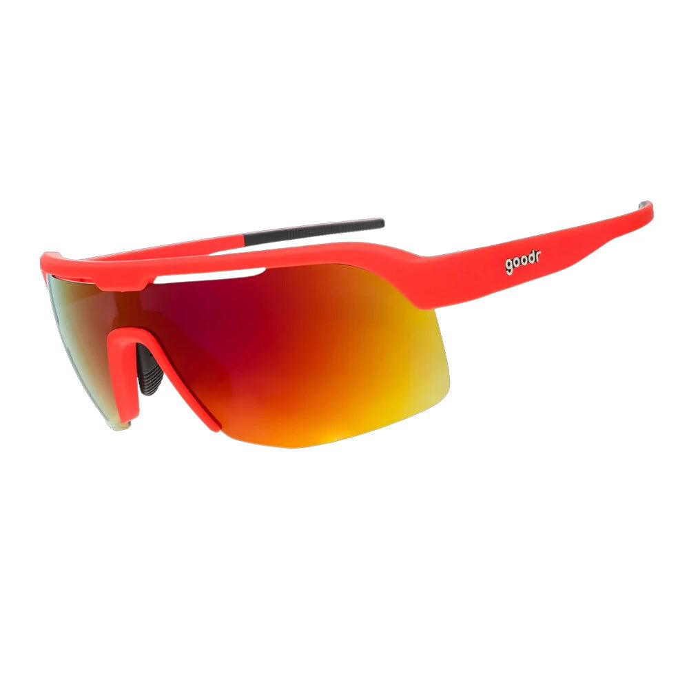 Goodr Bolt G Sunglasses Dante's Shin Splint Inferno