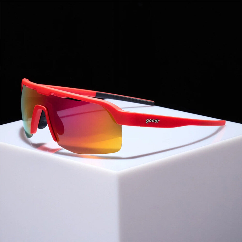 Goodr Bolt G Sunglasses Dante's Shin Splint Inferno