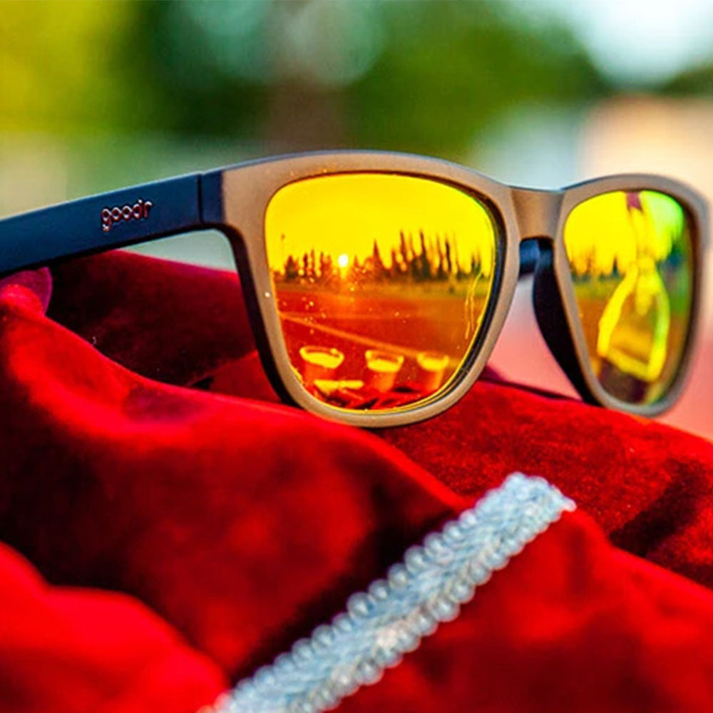 Goodr OG's Sunglasses Whiskey Shots with Satan