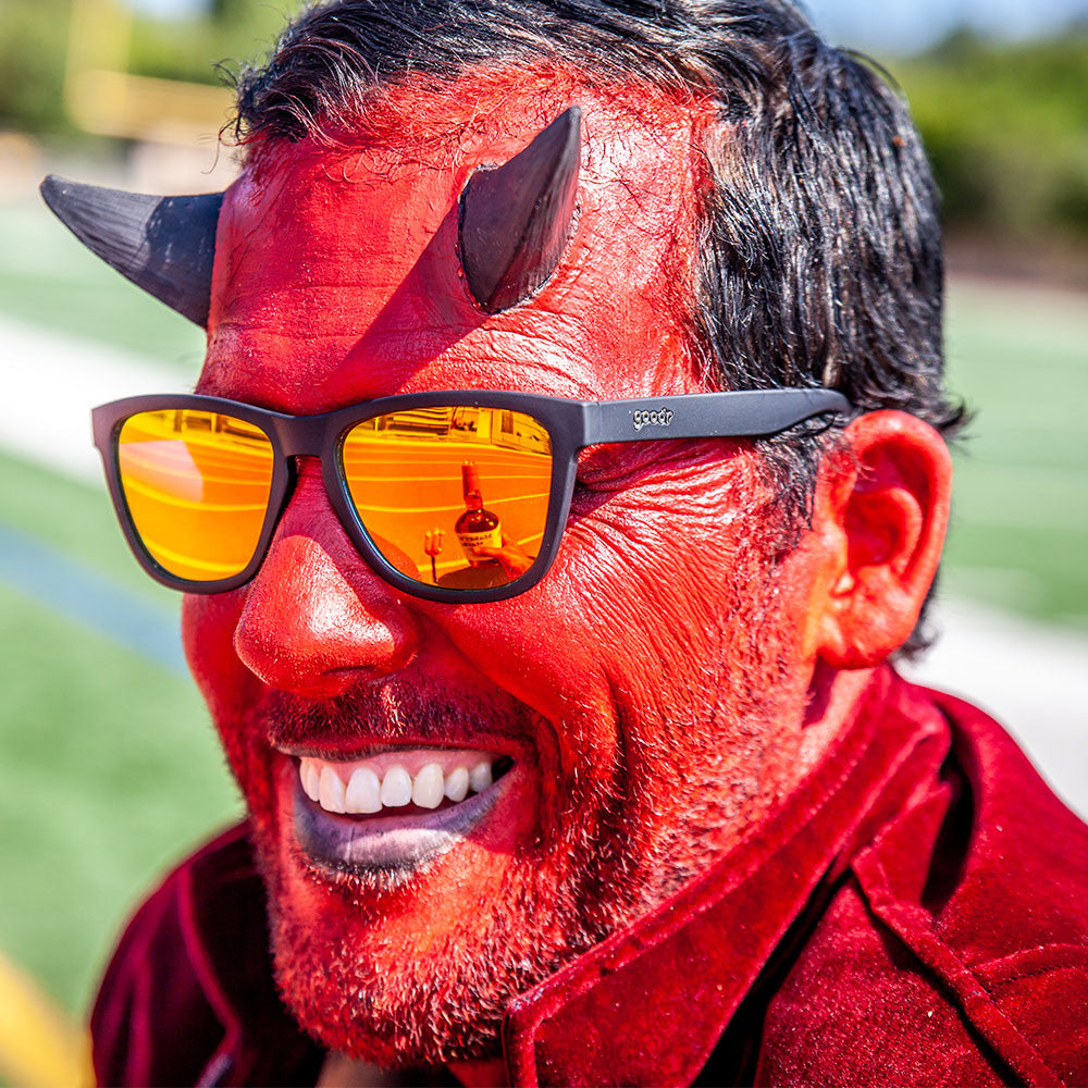 Goodr OG's Sunglasses Whiskey Shots with Satan
