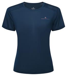 Ronhill Tech S/S Tee W Dark Navy/Dusty Tulip