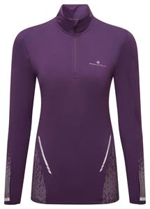 Ronhill Tech Reflect 1/2 Zip W Damson/Reflect