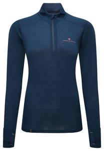 Ronhill Tech Merino 1/2 Zip W Dark Navy
