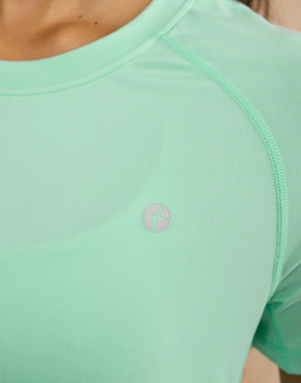 Gym + Coffee Relentless SS T-Shirt W Peppermint