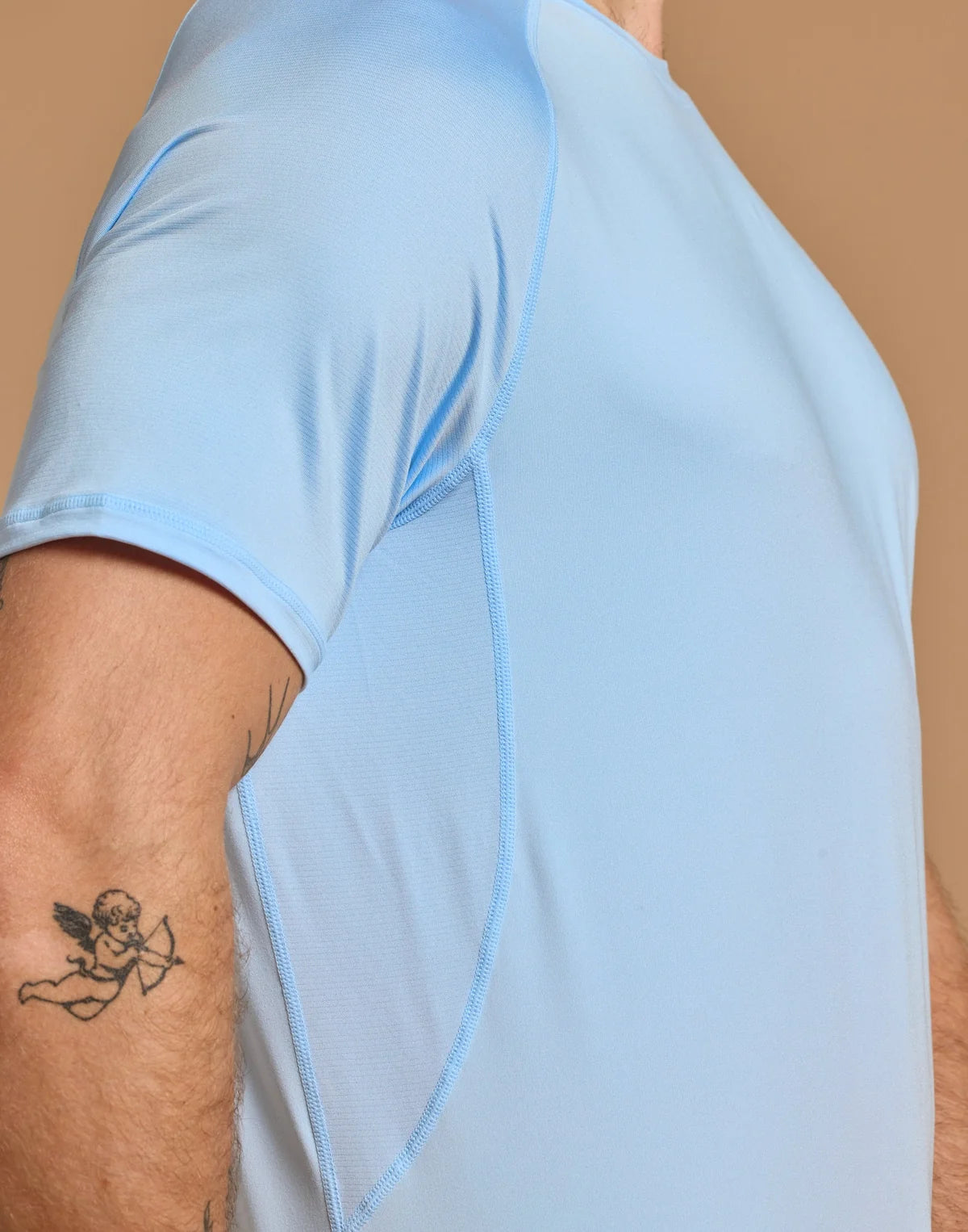 Gym + Coffee Relentless Tee M Glacial Blue
