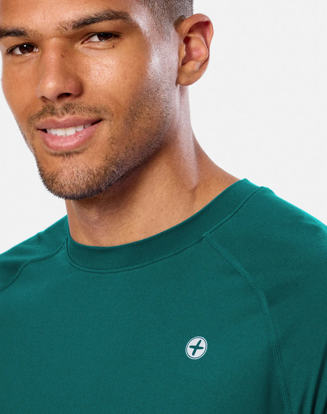 Gym + Coffee Relentless Tee M Goodnight Green