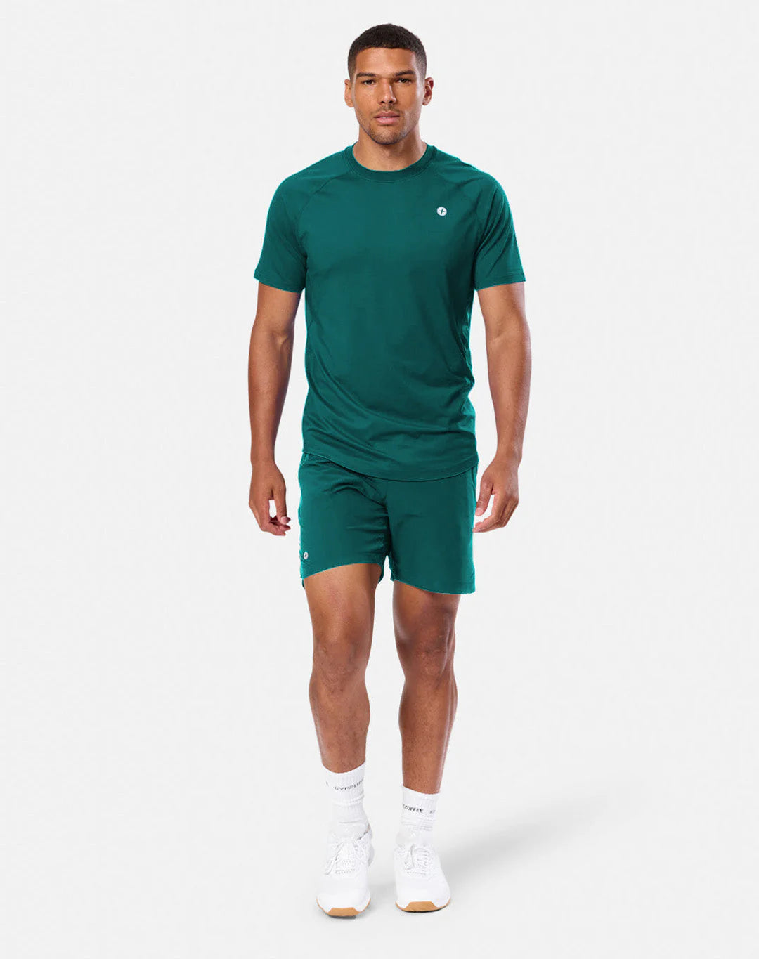 Gym + Coffee Relentless Tee M Goodnight Green