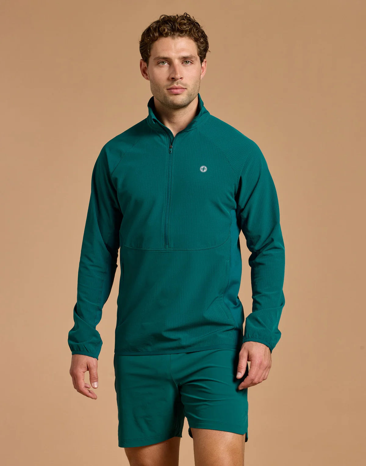 Gym+Coffee Relentless Train Midlayer M Goodnight Green