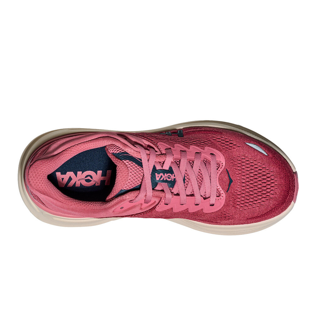 Hoka Bondi 9 Wide W Lingonberry