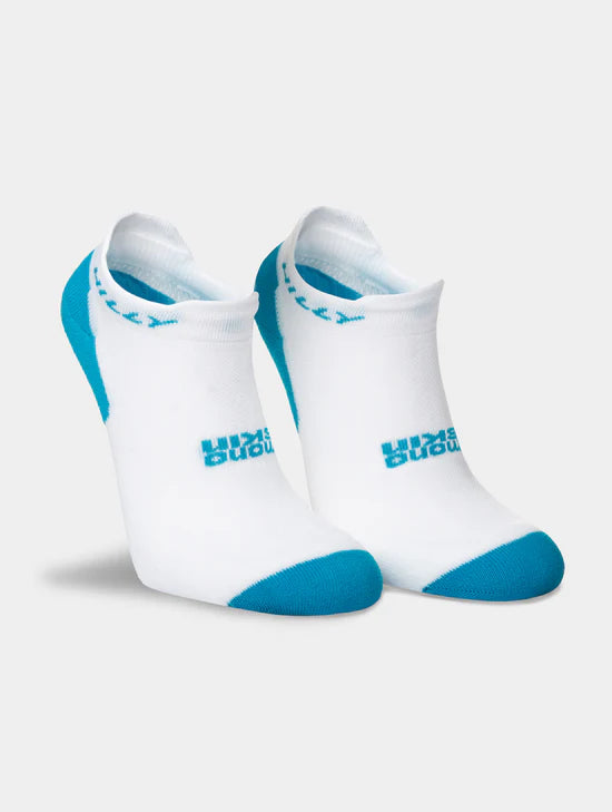 Hilly Active Qtr Twin Pack Wht/Blk/Blu