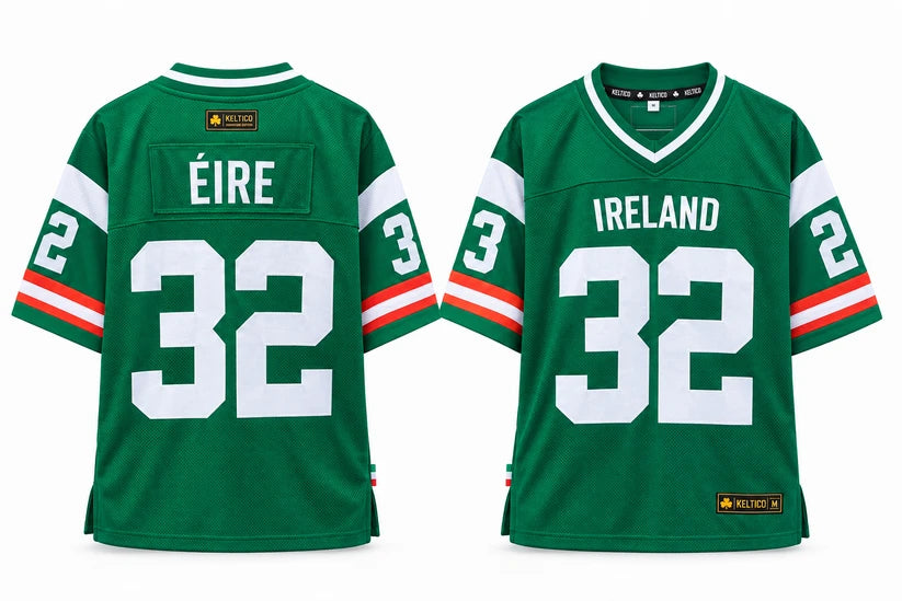 Keltico Ireland Heritage American Football Jersey