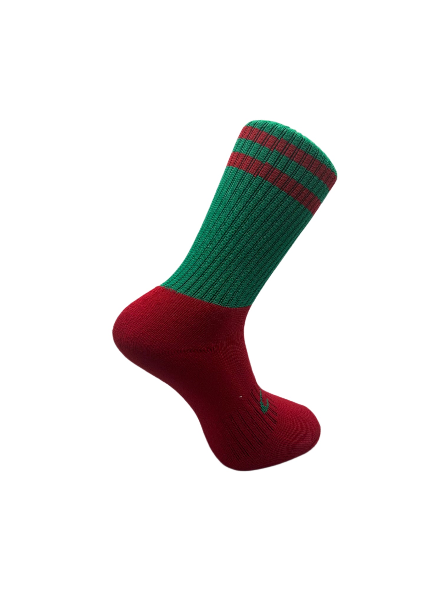 CMAC Midi Sock Green/Red
