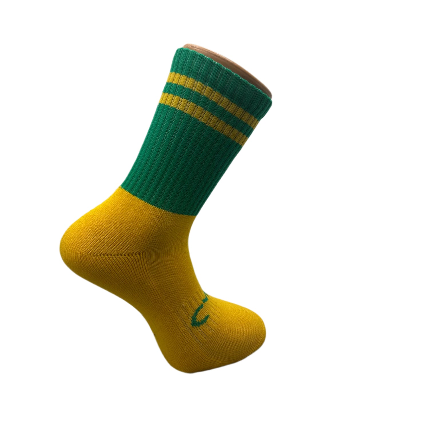 CMAC Midi Sock Green/Amber