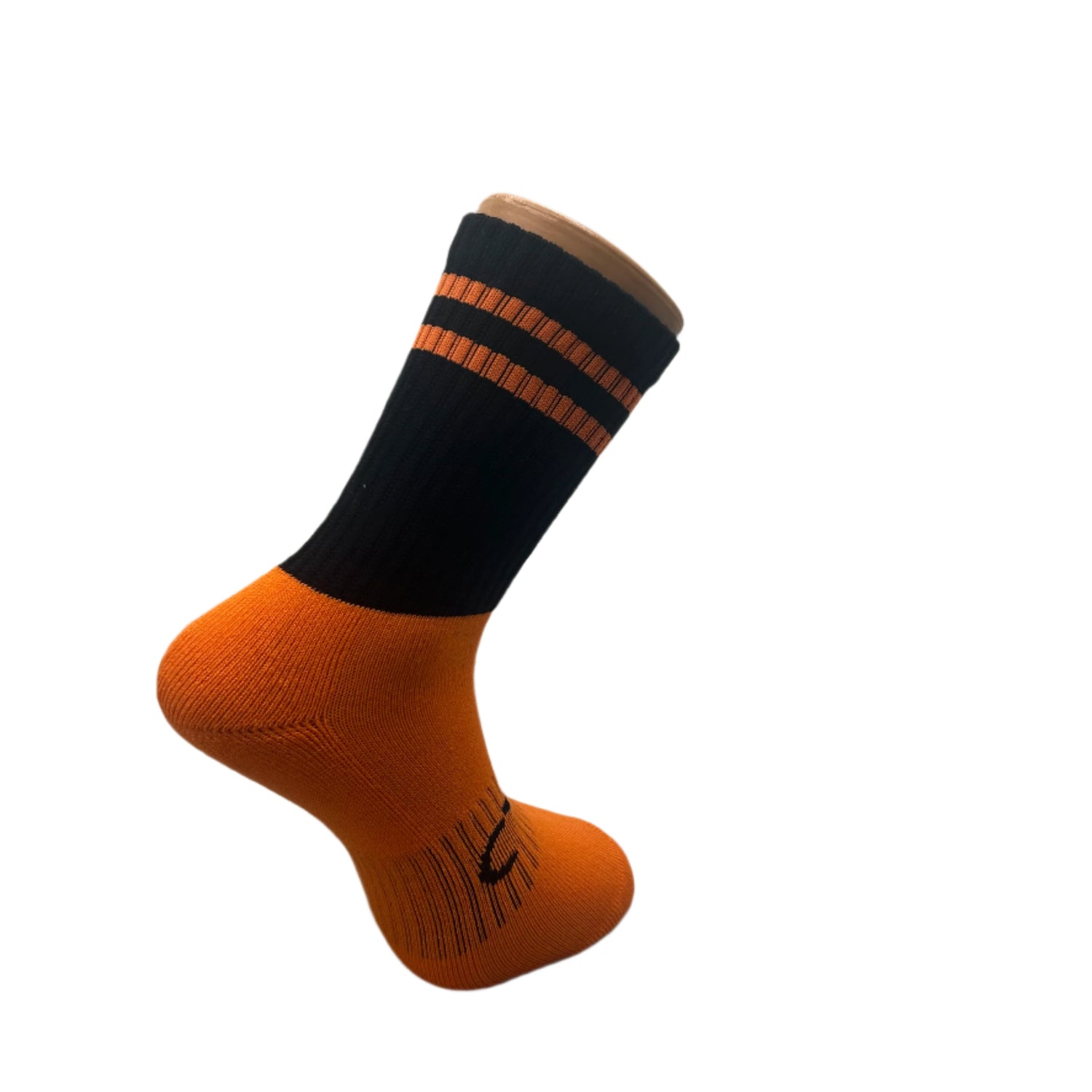 CMAC Midi Sock Black/Orange