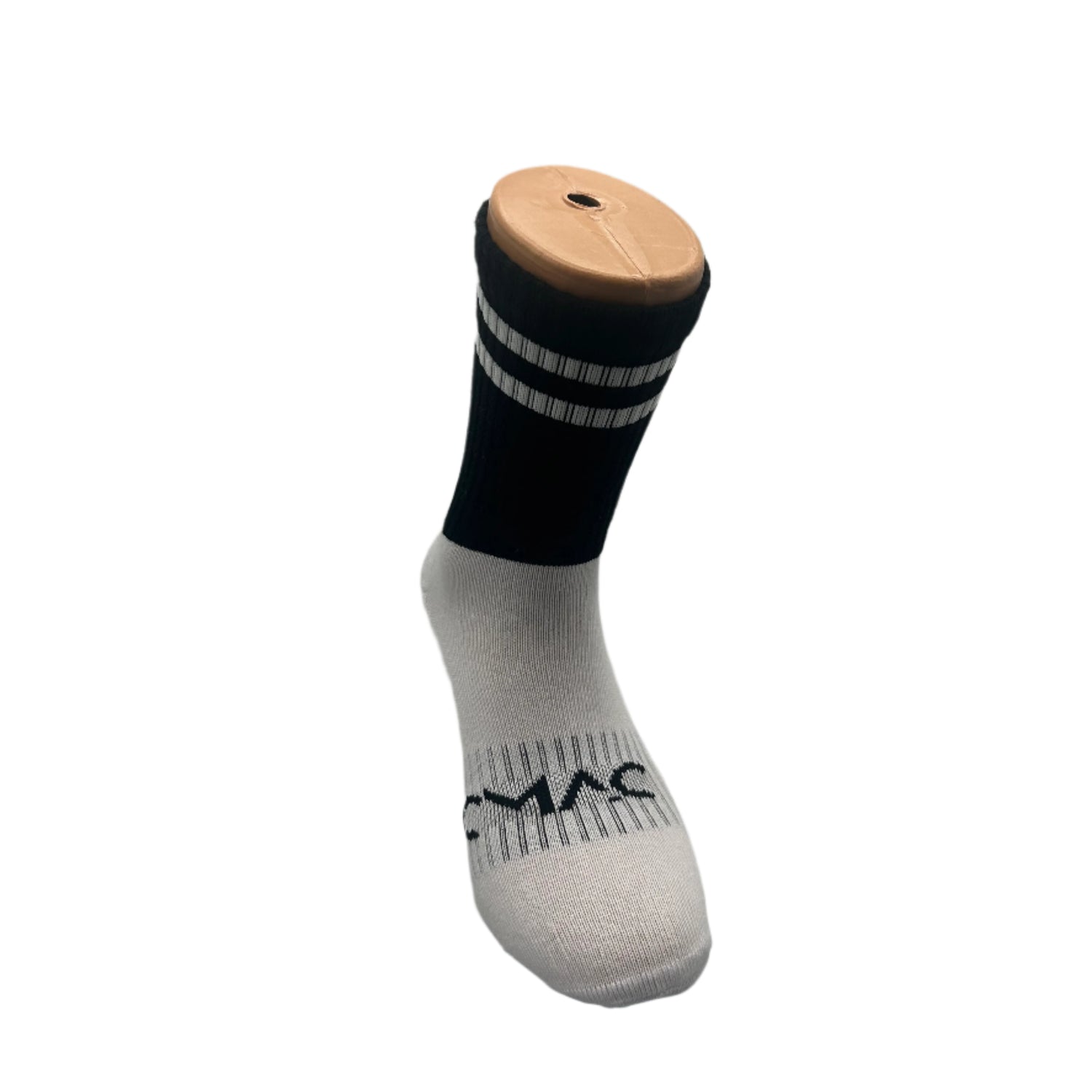 CMAC Midi Sock Black/White