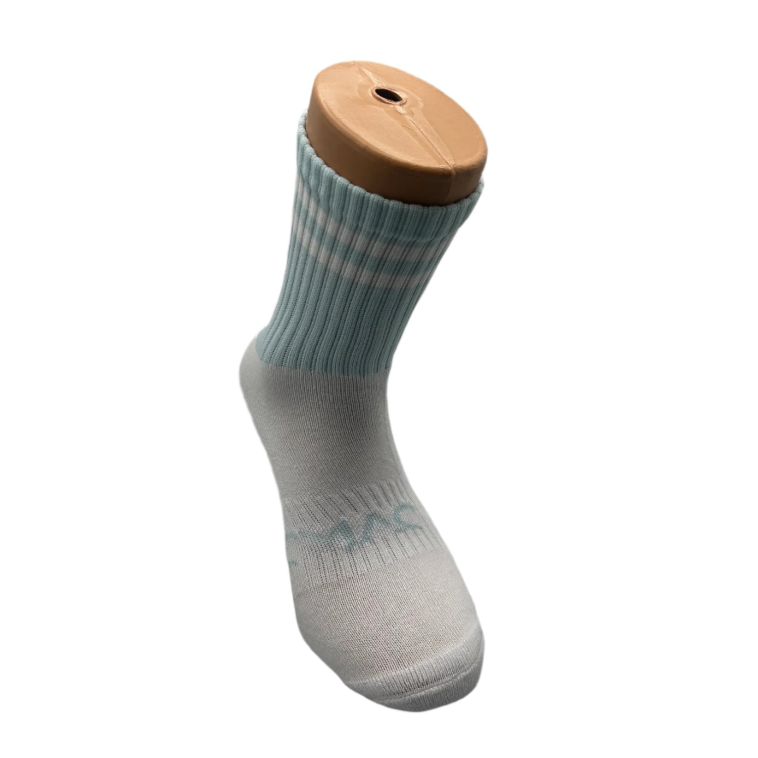 CMAC Midi Sock Sky/White