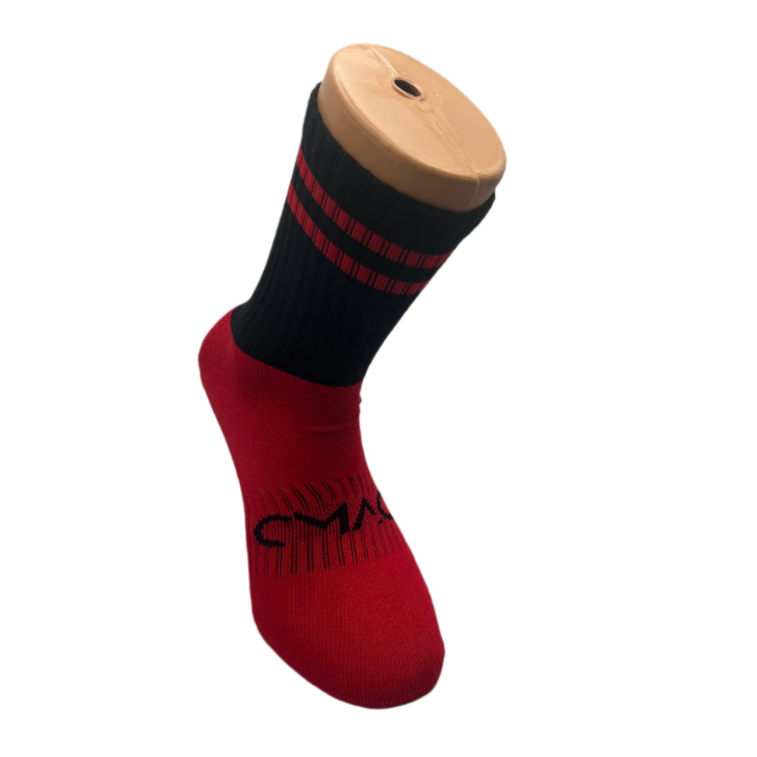 CMAC Midi Sock Red/Black