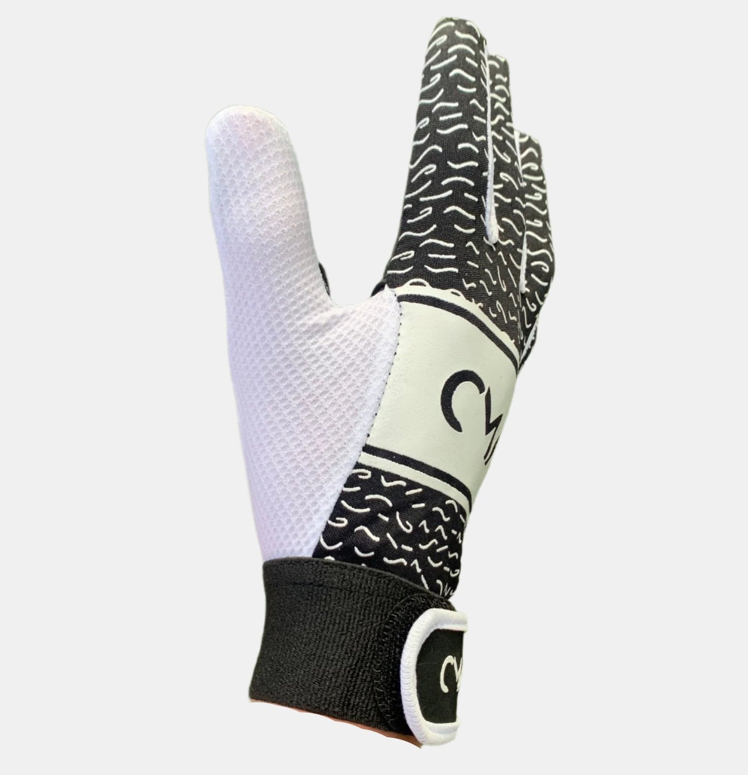 CMAC Gaelic Gloves Black/White