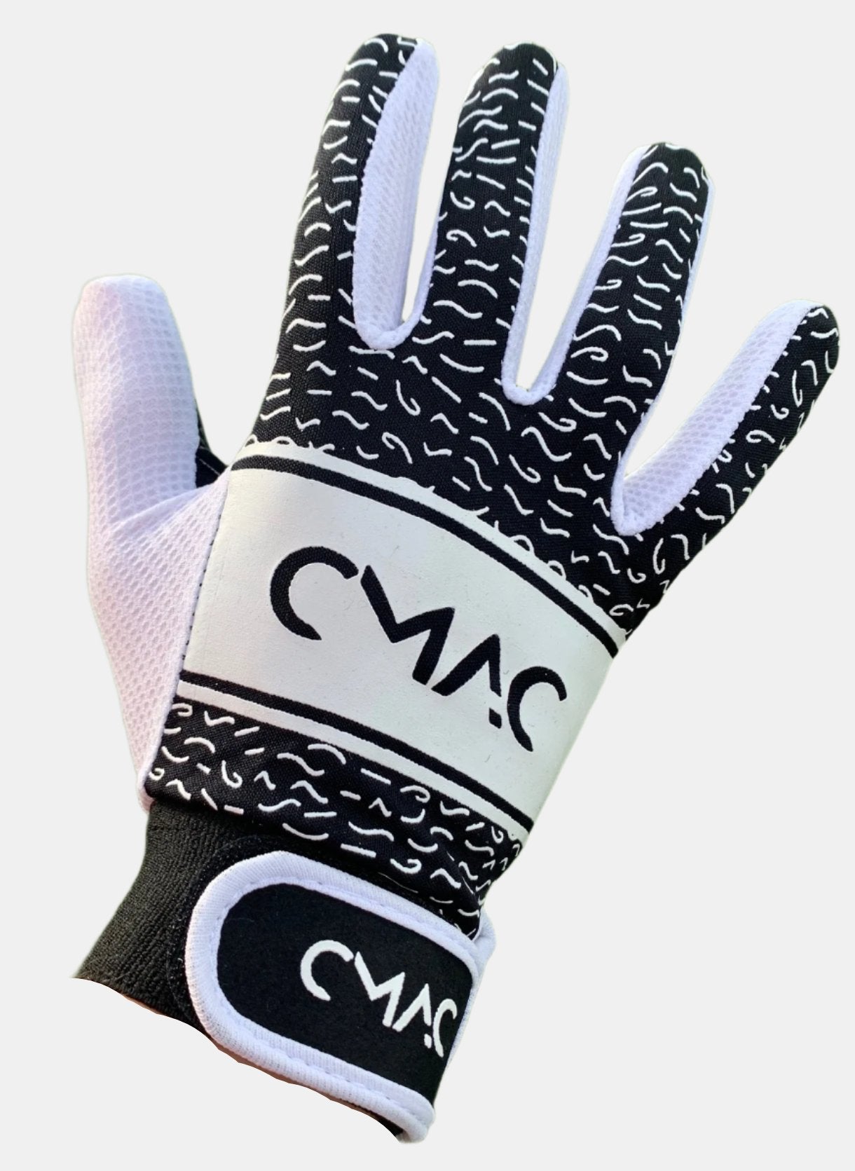 CMAC Gaelic Gloves Black/White