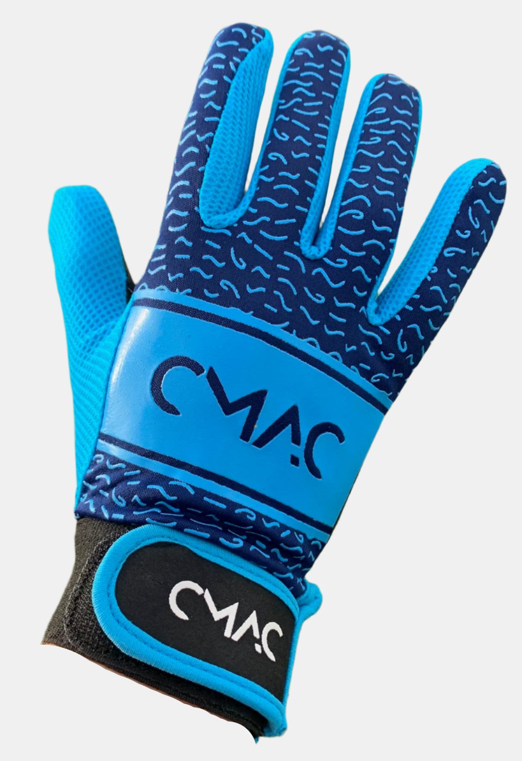 CMAC Gaelic Gloves Navy/Sky